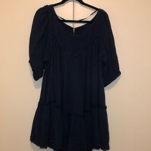 Free people sold out indigo dress/tunic